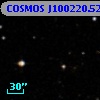 COSMOS J100220.52+015637.4