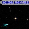 COSMOS J100224.31+015636.1