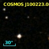 COSMOS J100223.08+015638.9