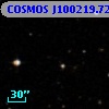 COSMOS J100219.72+015625.8