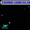 COSMOS J100241.38+015620.7