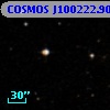COSMOS J100222.90+015607.2