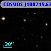 COSMOS J100218.63+015548.4