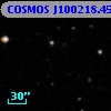 COSMOS J100218.45+015546.2
