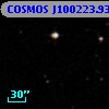 COSMOS J100223.93+015541.2
