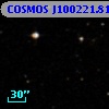 COSMOS J100221.81+015541.8
