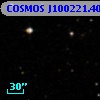 COSMOS J100221.40+015538.2