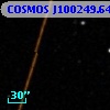 COSMOS J100249.64+015527.3