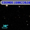 COSMOS J100220.56+015515.1