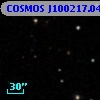 COSMOS J100217.04+015513.2