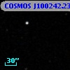 COSMOS J100242.23+015503.4