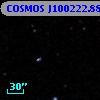 COSMOS J100222.88+015422.2