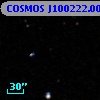 COSMOS J100222.00+015413.3