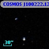 COSMOS J100222.12+015344.8