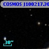 COSMOS J100217.30+015343.1
