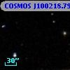 COSMOS J100218.79+015342.9