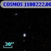 COSMOS J100222.00+015325.8