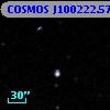 COSMOS J100222.57+015321.4