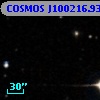 COSMOS J100216.93+015317.7