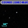 COSMOS J100240.05+015316.9