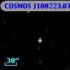COSMOS J100223.07+015306.1