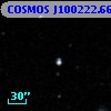 COSMOS J100222.66+015302.7