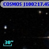 COSMOS J100217.45+015301.3