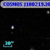 COSMOS J100219.30+015300.8