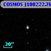 COSMOS J100222.76+015259.1