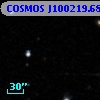 COSMOS J100219.68+015258.0