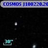COSMOS J100220.20+015251.2