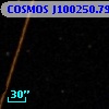 COSMOS J100250.79+015249.8