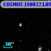 COSMOS J100221.09+015248.8