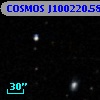 COSMOS J100220.58+015230.3