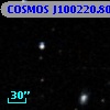 COSMOS J100220.80+015236.2