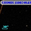 COSMOS J100248.69+015243.8