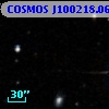 COSMOS J100218.06+015242.9