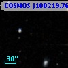 COSMOS J100219.76+015241.6