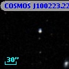 COSMOS J100223.22+015242.5