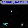 COSMOS J100221.15+015234.6