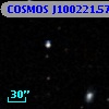COSMOS J100221.57+015234.9