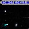 COSMOS J100218.41+015232.1