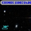 COSMOS J100218.00+015227.8