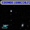 COSMOS J100220.72+015227.3