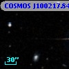 COSMOS J100217.84+015225.4