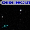 COSMOS J100224.56+015223.6