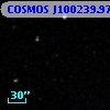 COSMOS J100239.97+015225.2