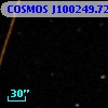 COSMOS J100249.72+015221.7