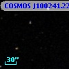 COSMOS J100241.22+015220.4
