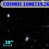 COSMOS J100218.26+015219.3